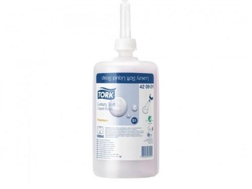TORK HANDZEEP LIQUID LUXURY SOFT PR 6X1L S1