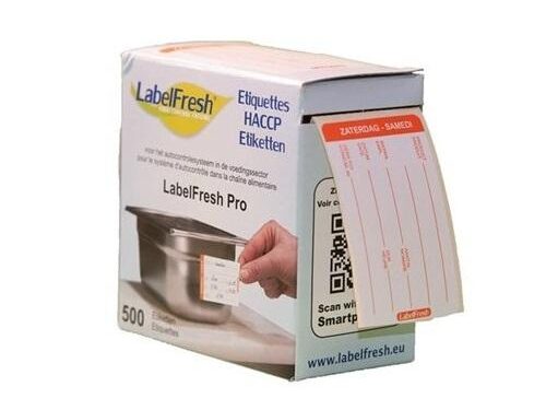 LABELFRESH PRO ZATERDAG 70X45MM 500ST