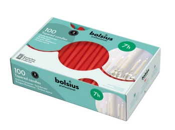 TAFELKAARSEN ROOD 100ST BOLSIUS